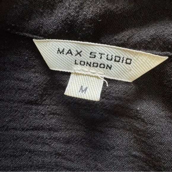 Max Studio Black Long Sleeve Dress - Picture 2 of 5